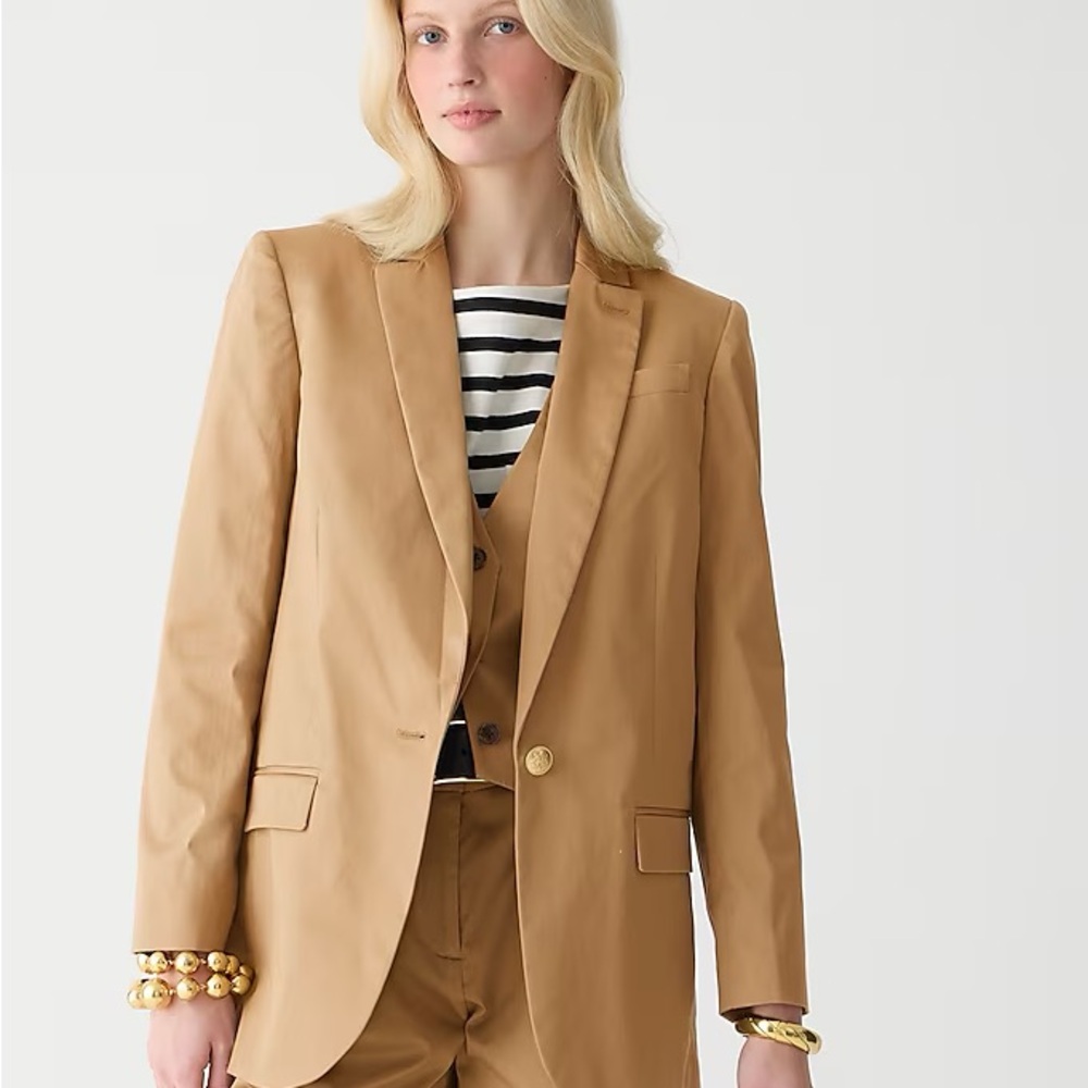J. Crew Alfie Blazer in Light Brown